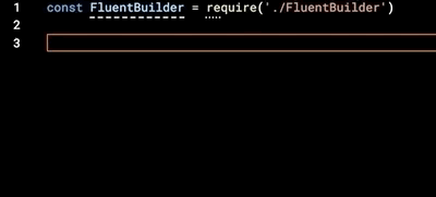 Fluent Builder in action